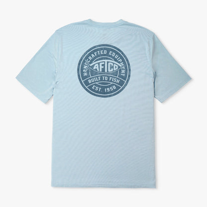 AFTCO Ocean Bound Short Sleeve Fishing Shirts |AFTCO Fathom Heather