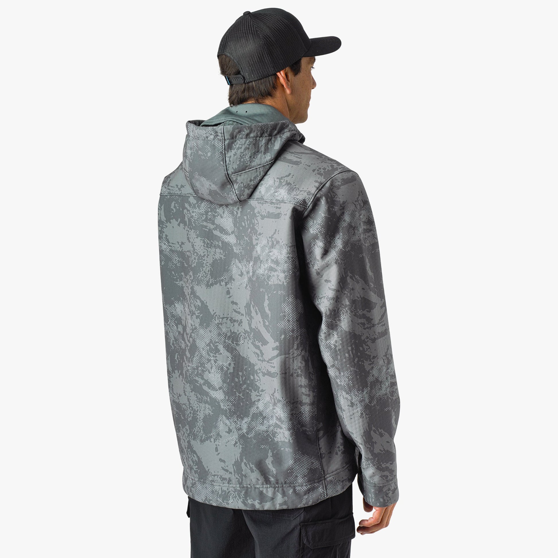 AFTCO Reaper Tactical Zip Up Camo Softshell Jacket Chr Acid Camo