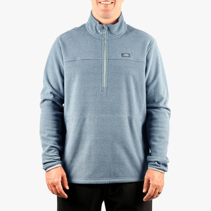 AFTCO Sentinel ¼ Zip Pullover Bering Sea Heather