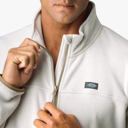 AFTCO Sentinel ¼ Zip Pullover Bering Sea Heather