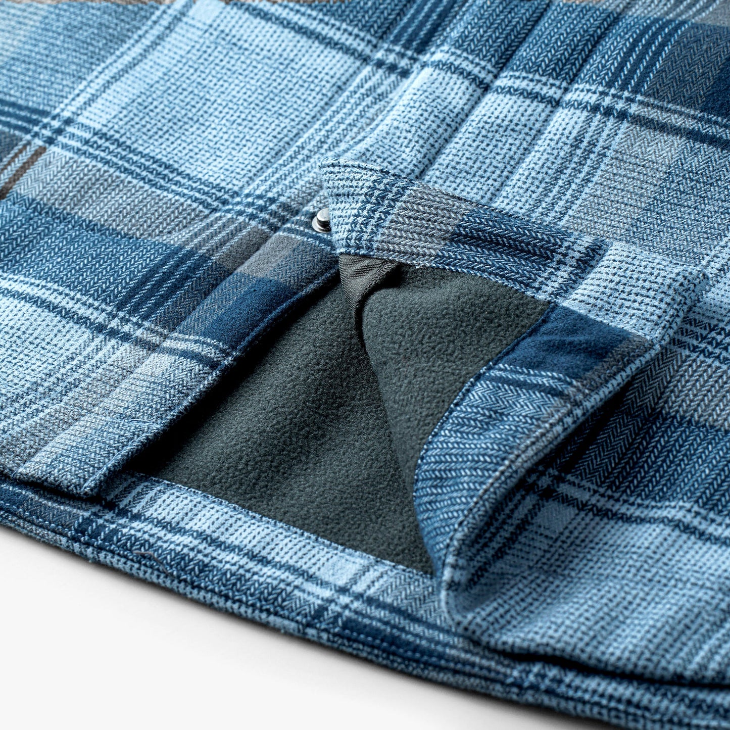 AFTCO Stout Button Up Flannel Shacket Sable