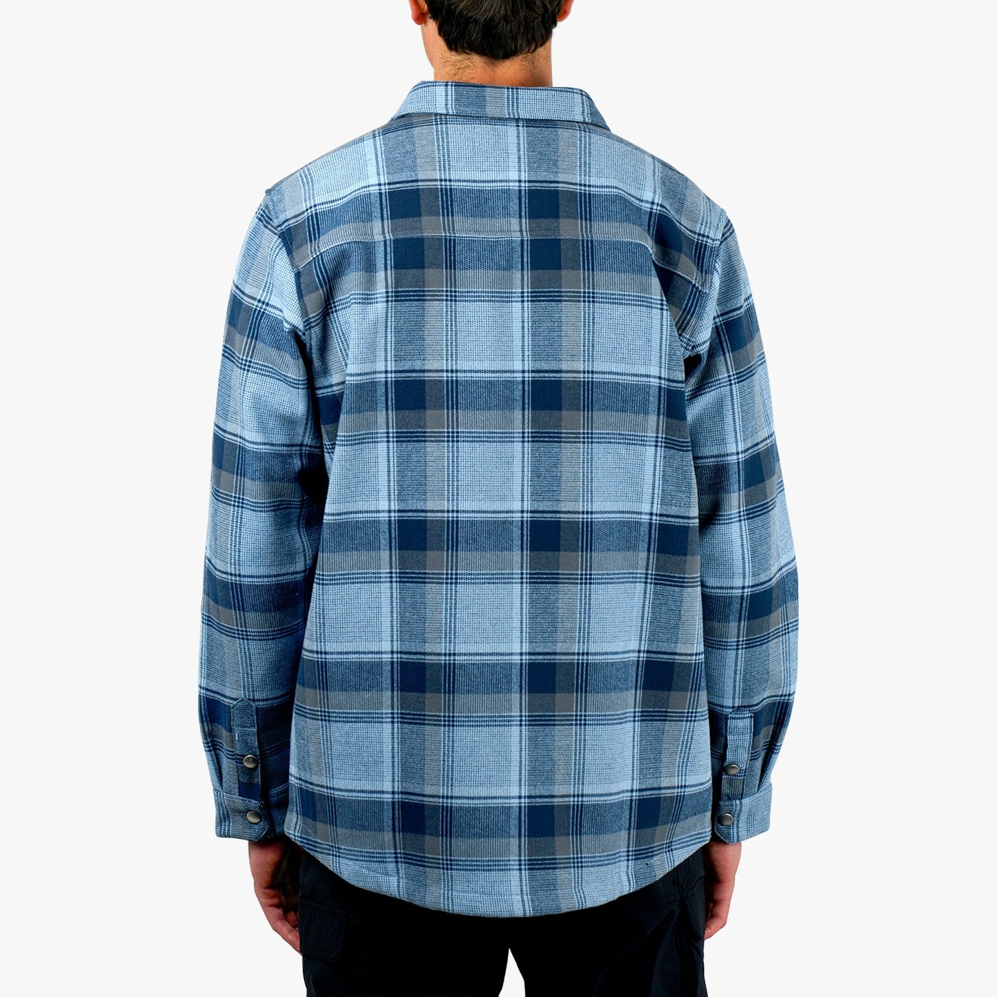 AFTCO Stout Button Up Flannel Shacket Sable