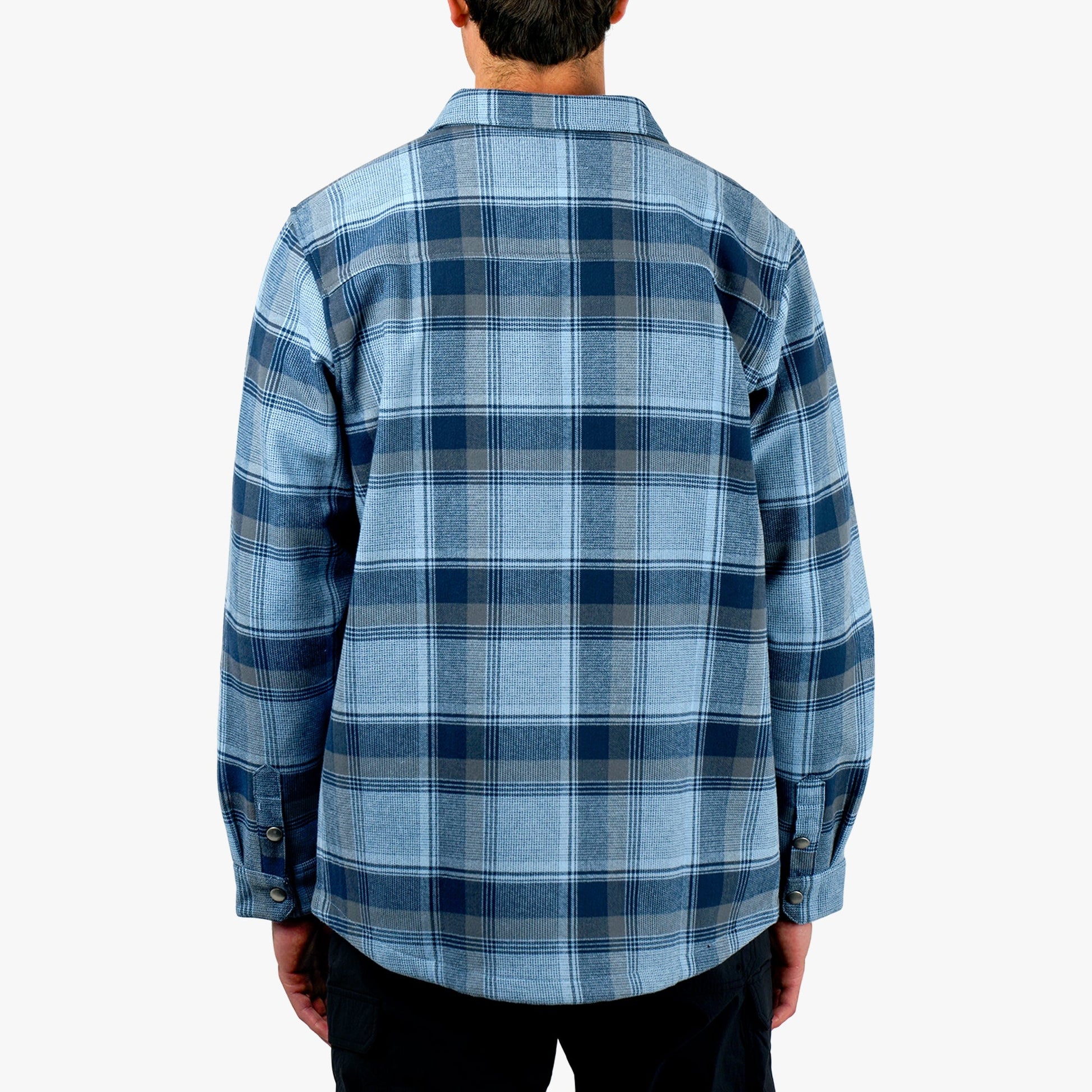 AFTCO Stout Button Up Flannel Shacket Sable