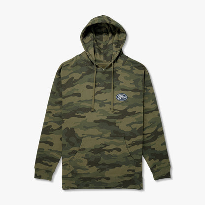 AFTCO Powerboat Mens Pullover Hoodie Forest Camo