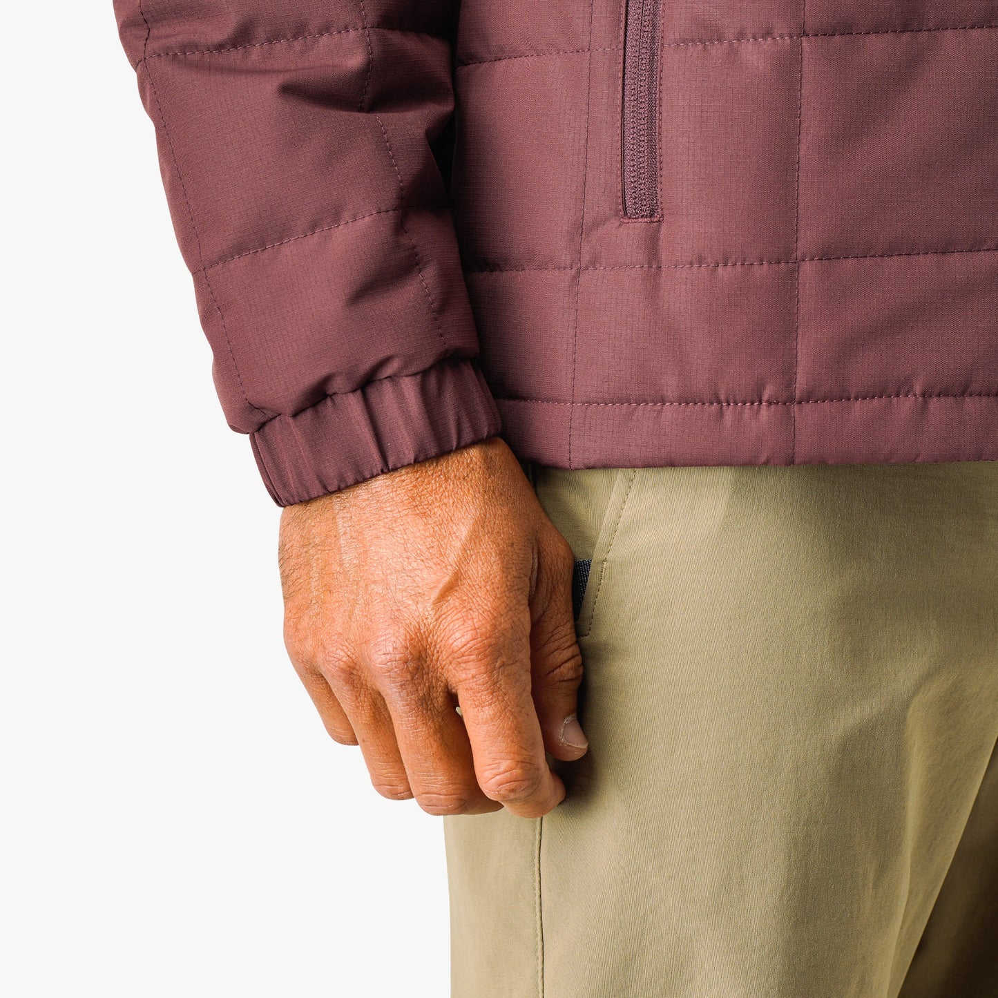 AFTCO Crosswind Insulated Fishing Puffer Jacket Sable