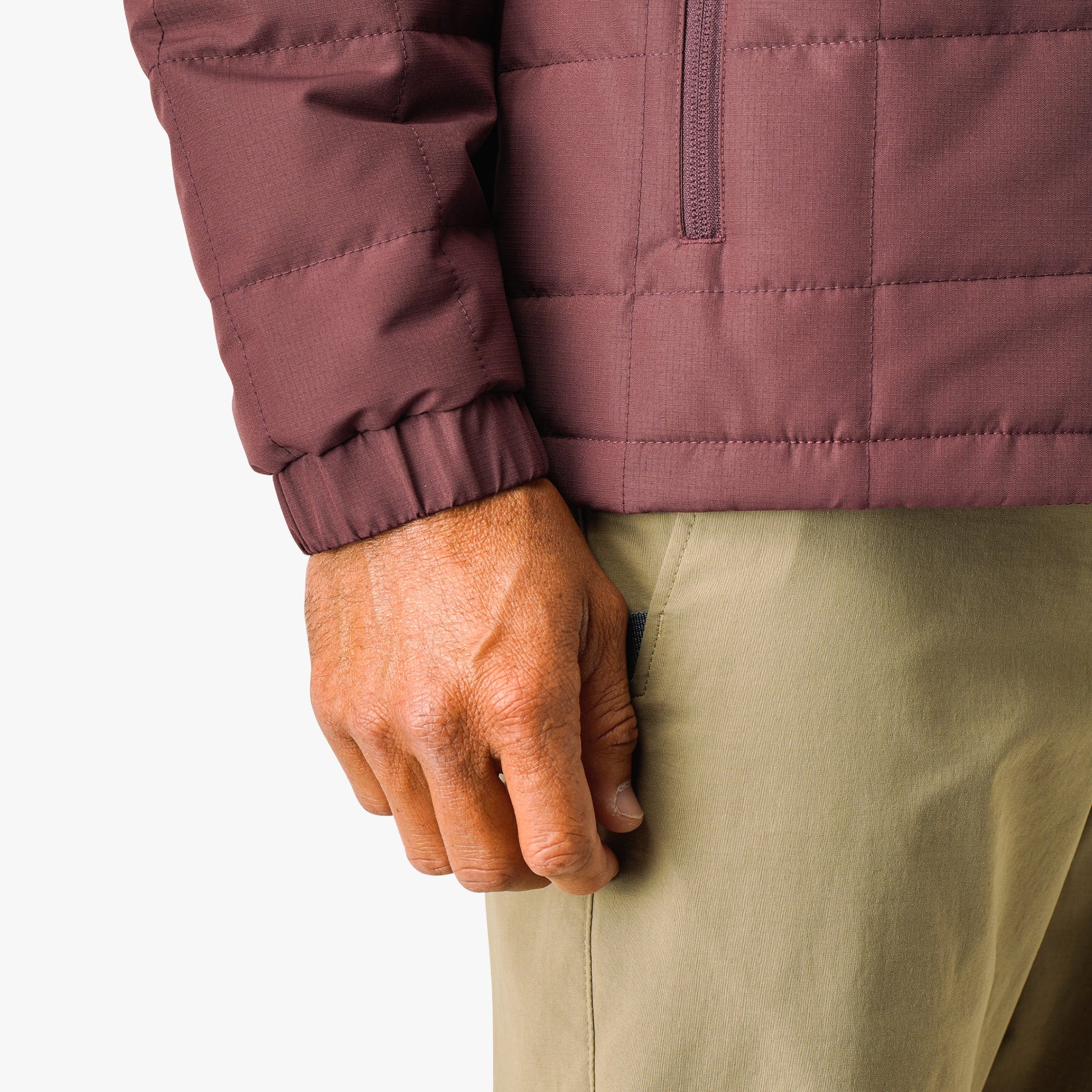 AFTCO Crosswind Insulated Fishing Puffer Jacket Sable