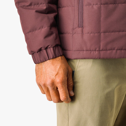 AFTCO Crosswind Insulated Fishing Puffer Jacket Sable