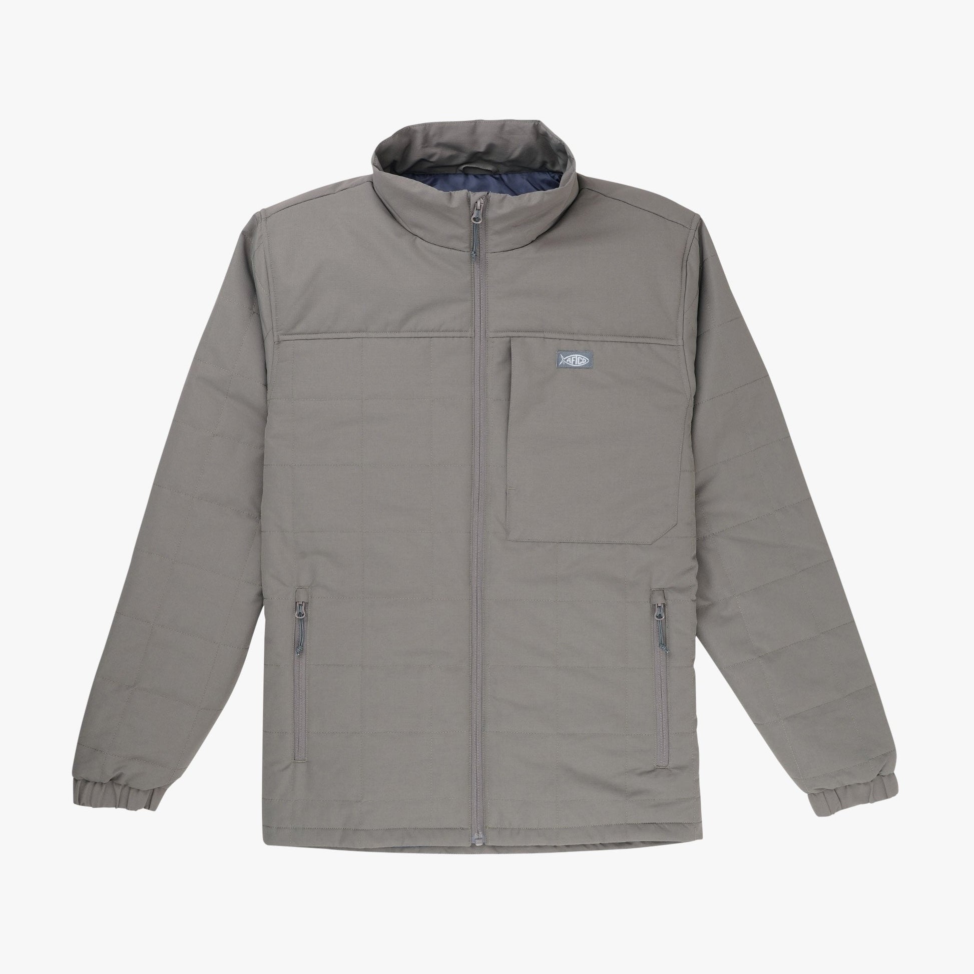 AFTCO Crosswind Insulated Fishing Puffer Jacket Sable
