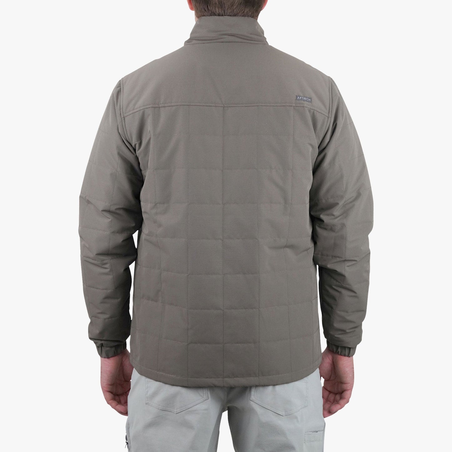 AFTCO Crosswind Insulated Fishing Puffer Jacket Sable
