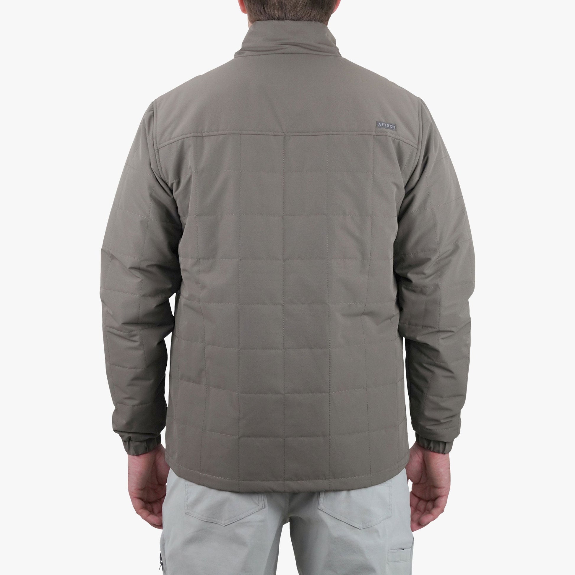 AFTCO Crosswind Insulated Fishing Puffer Jacket Sable