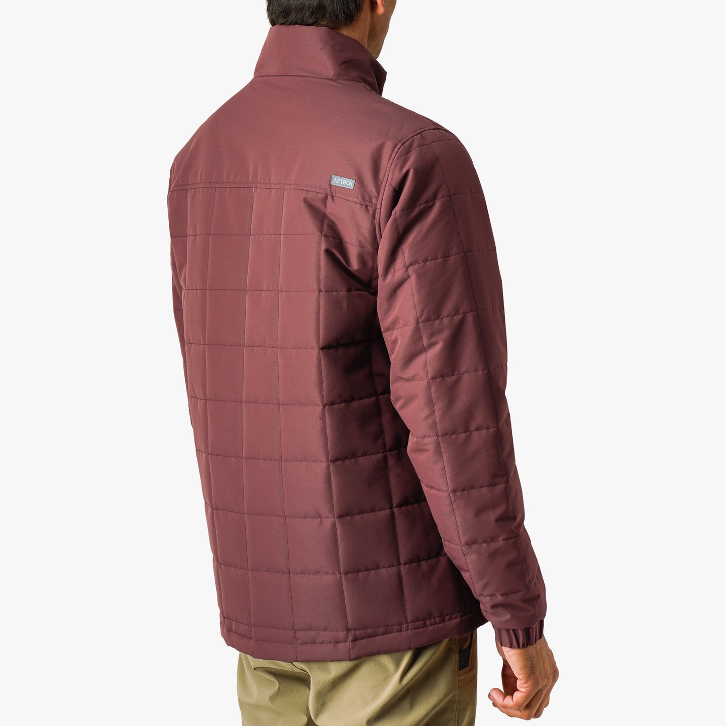 AFTCO Crosswind Insulated Fishing Puffer Jacket Sable