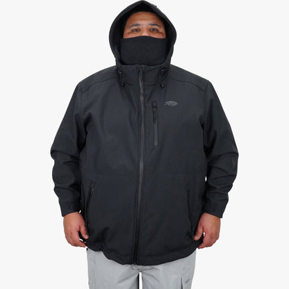 AFTCO Big Guy Reaper Windproof Jacket Black