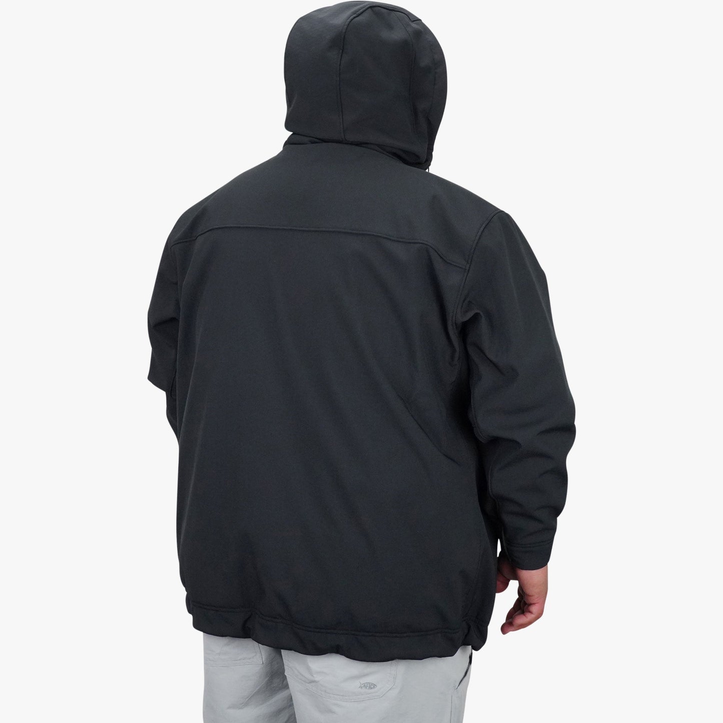 AFTCO Big Guy Reaper Windproof Jacket Black