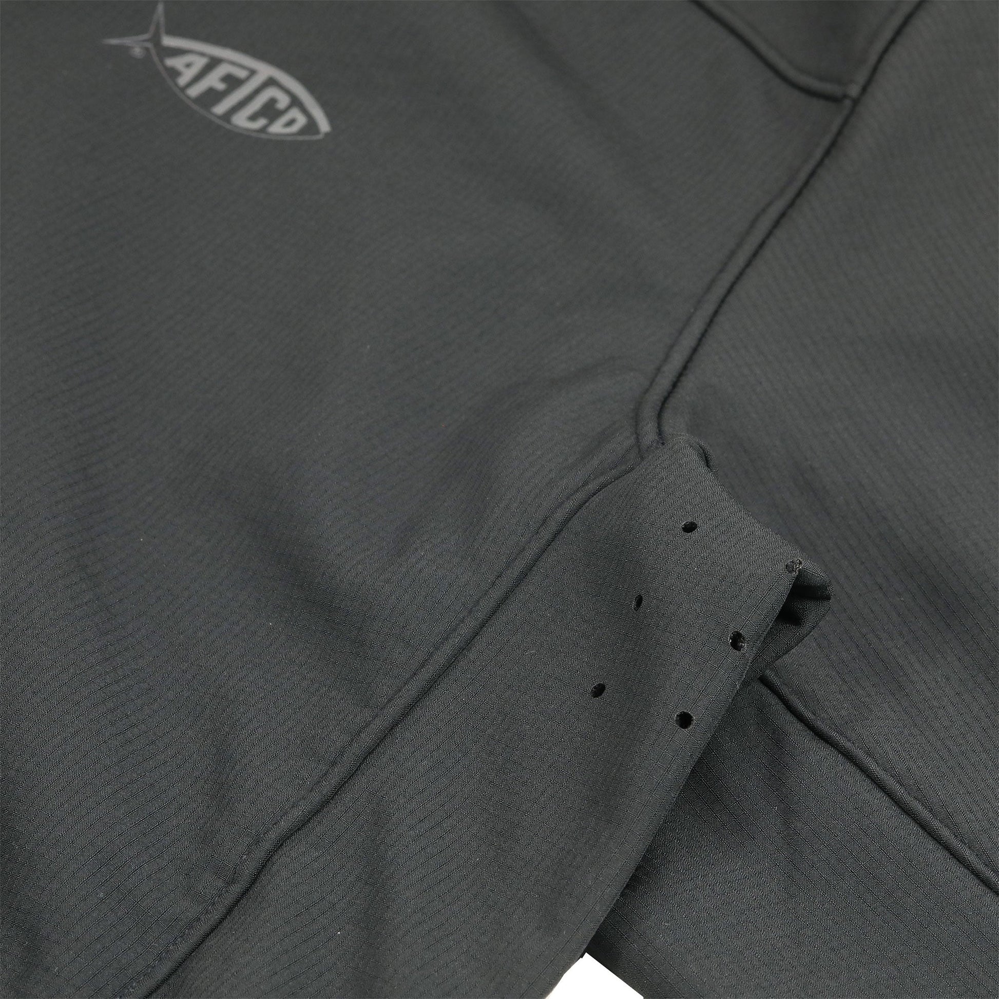AFTCO Big Guy Reaper Windproof Jacket Black