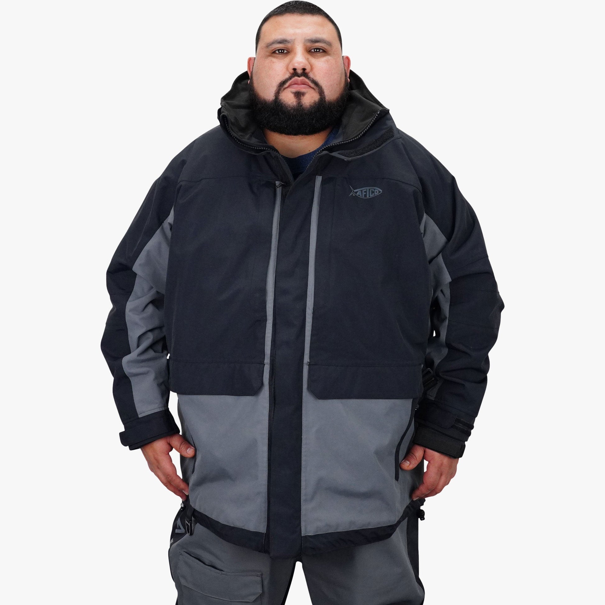 AFTCO Big Guy Hydronaut® Heavy-Duty Jacket Gun Metal