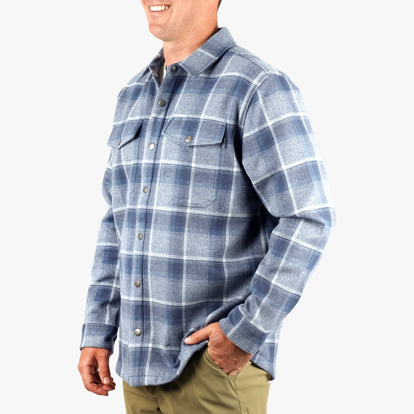 AFTCO Stout Flannel Shacket Bering Sea