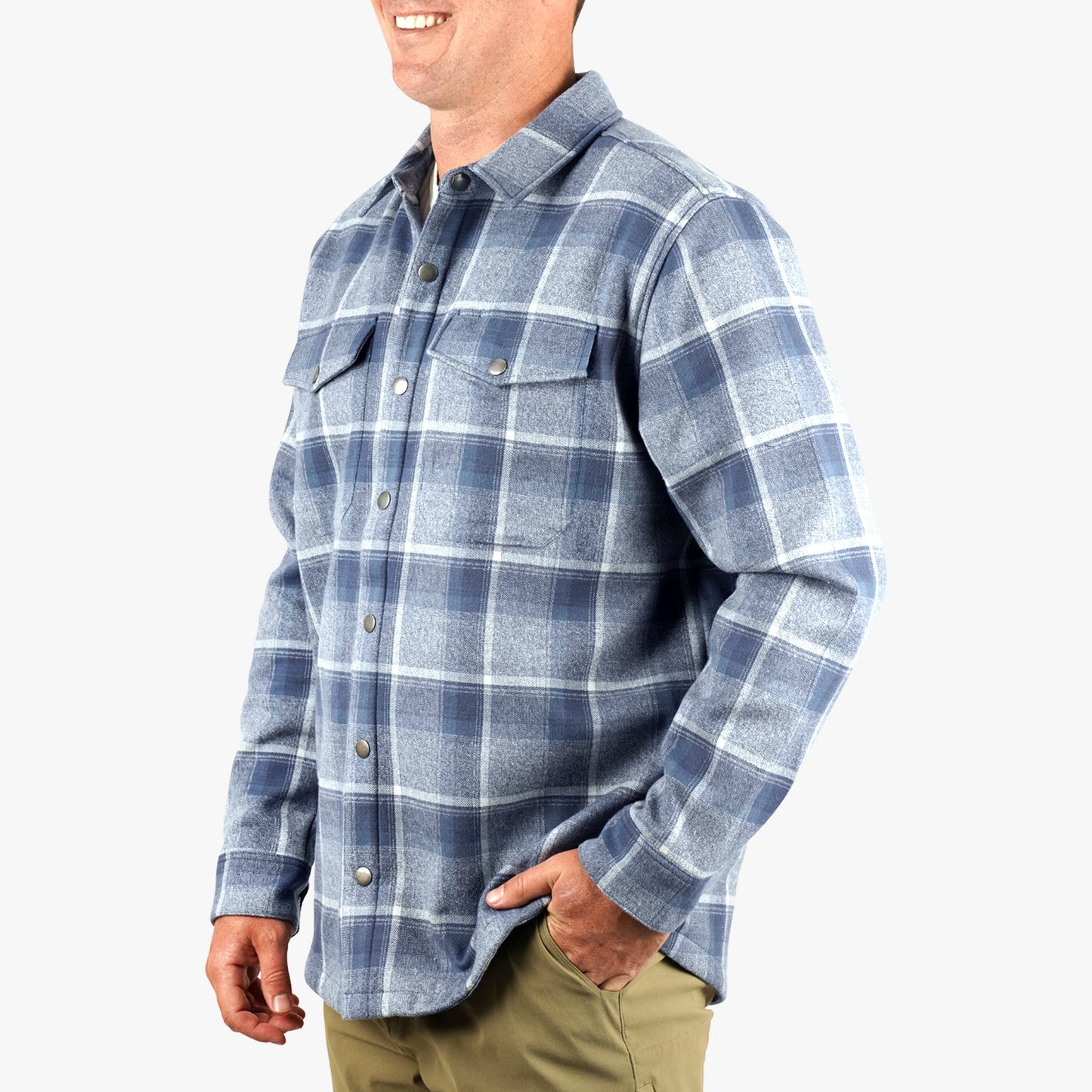 AFTCO Stout Flannel Shacket Bering Sea