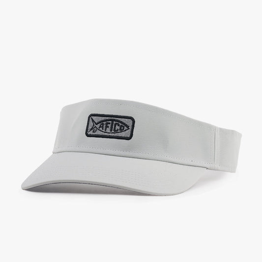 AFTCO Original Saltwater Fishing Visor Silver