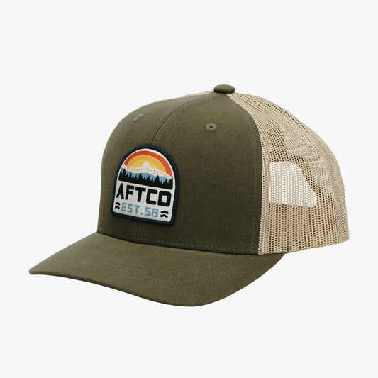 AFTCO Rustic Fishing Hat Olive