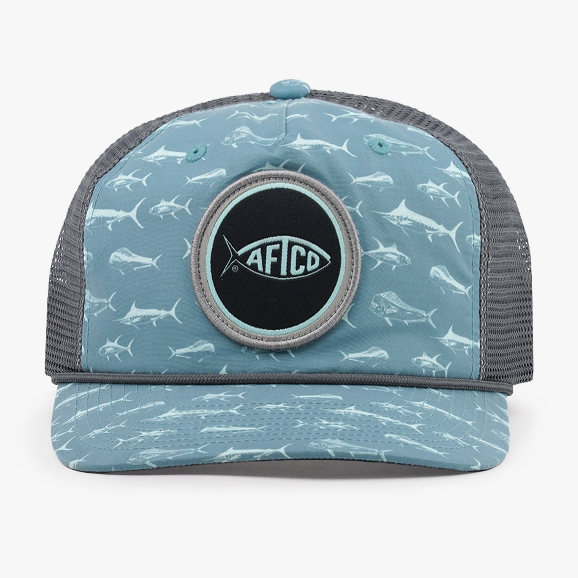 AFTCO Big 3 Fishing Trucker Hat Arctic