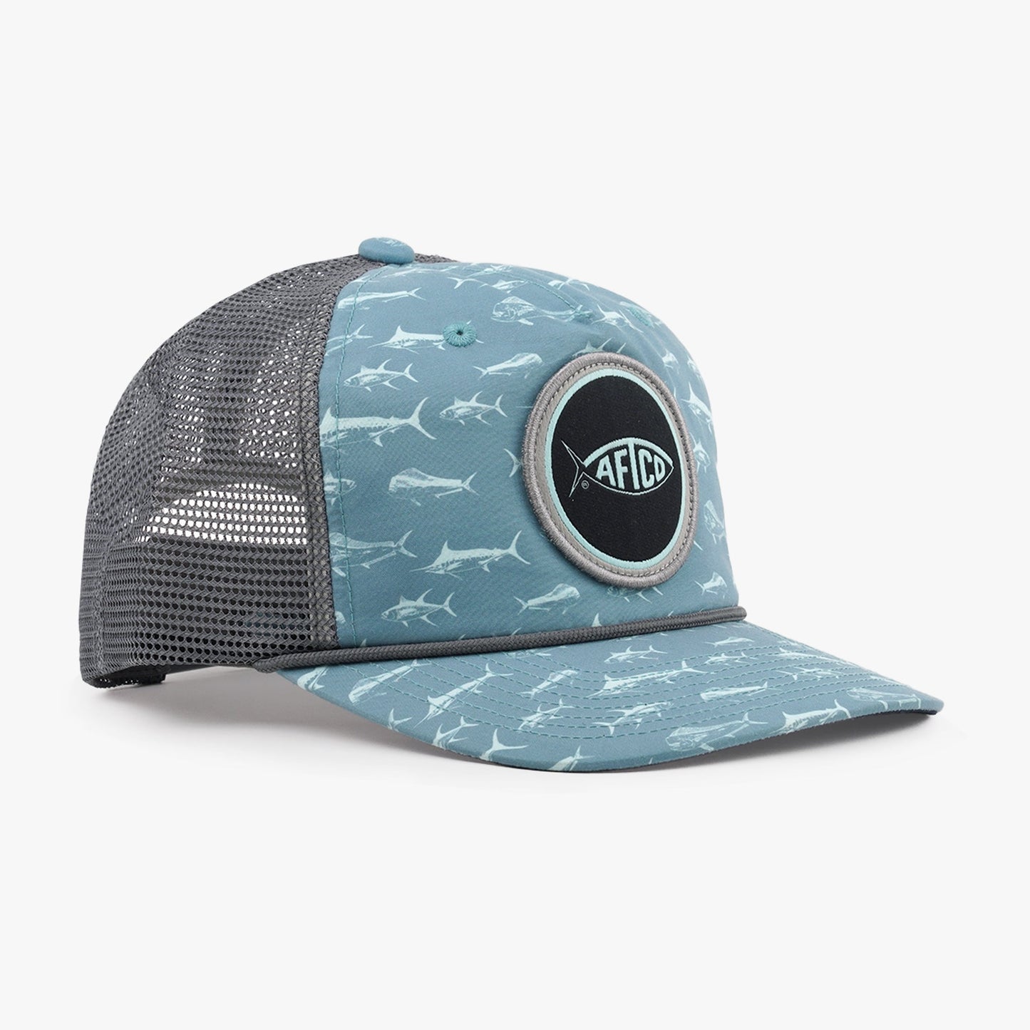 AFTCO Big 3 Fishing Trucker Hat Arctic
