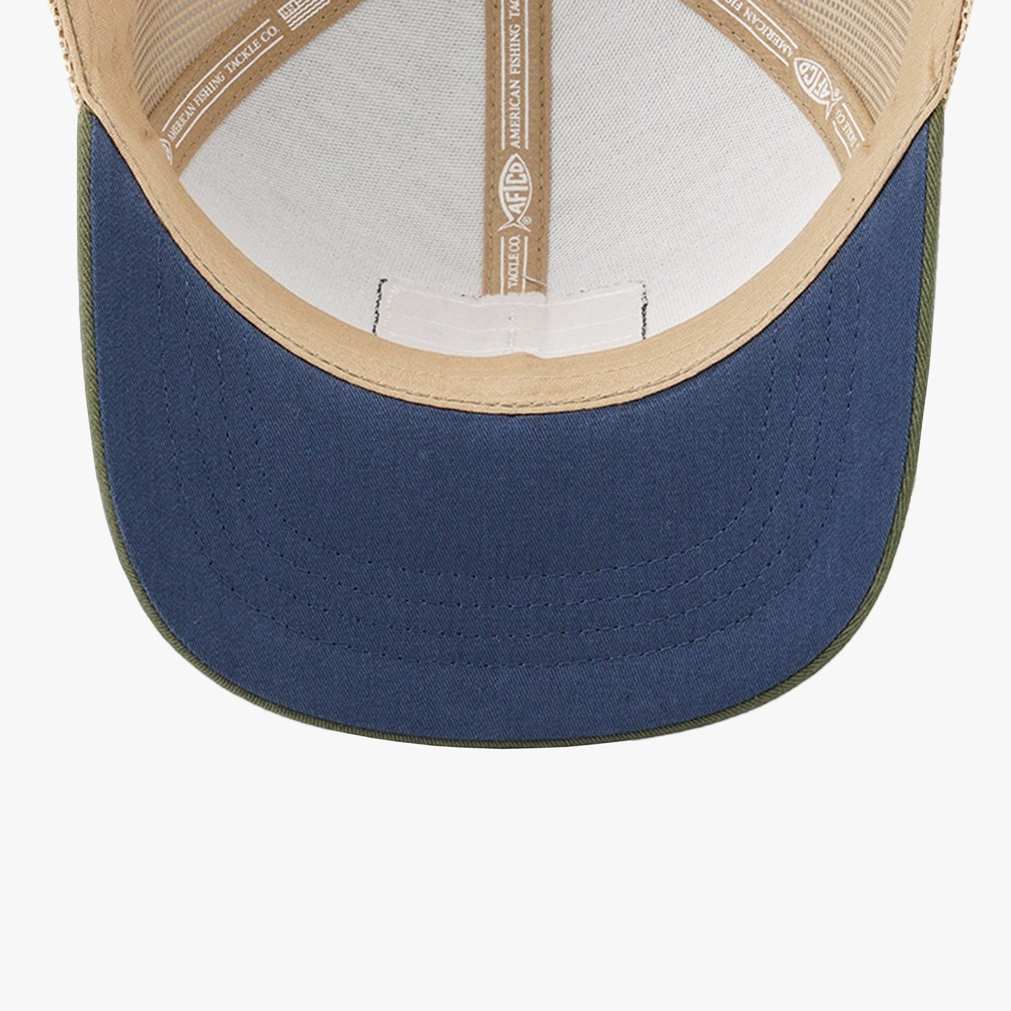 AFTCO Frontier Fishing Trucker Hat Olive