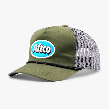 AFTCO Stack Trucker Hat Olive