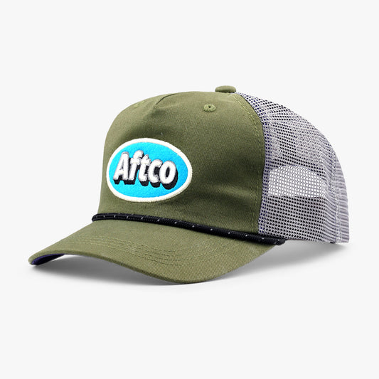 AFTCO Stack Trucker Hat Olive