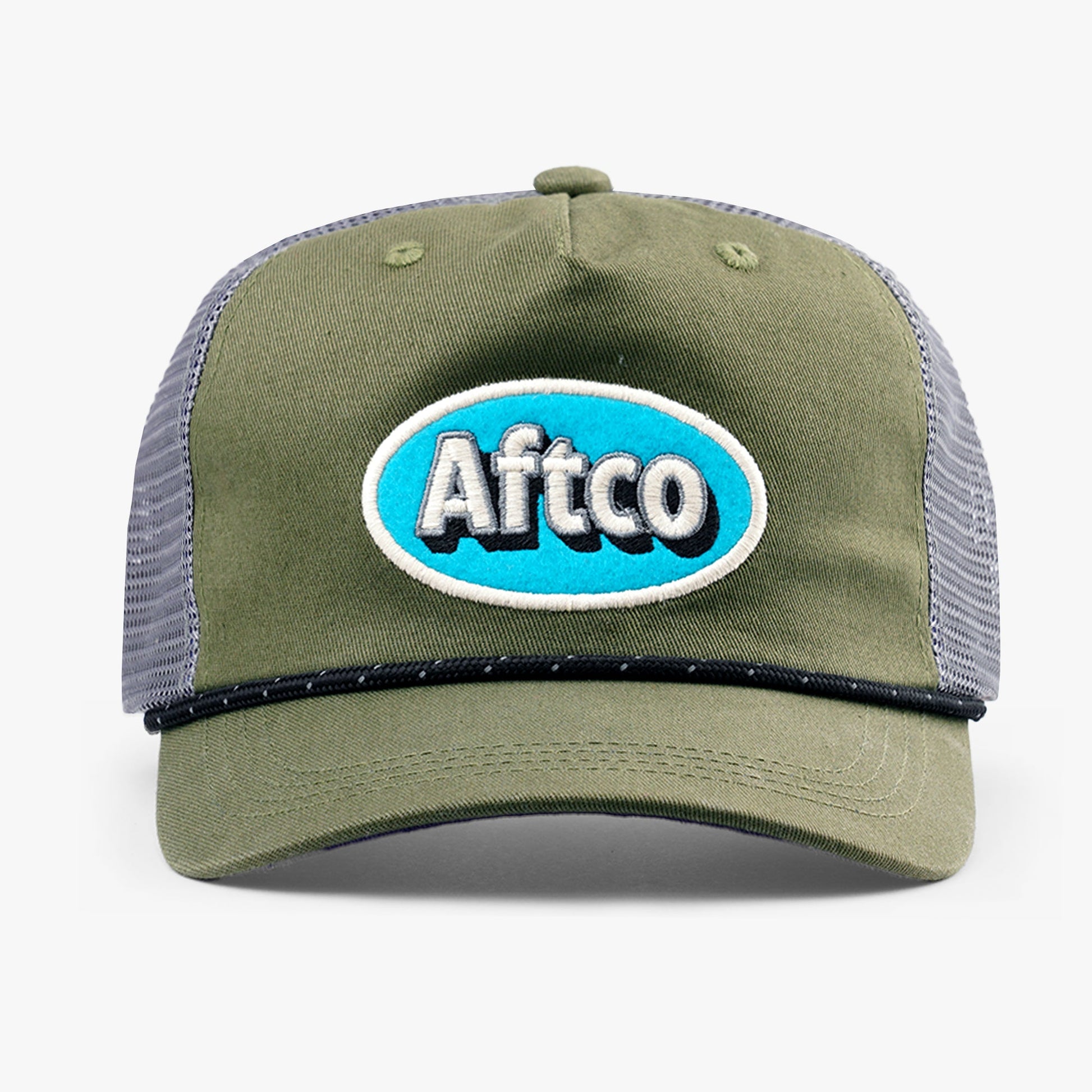 AFTCO Stack Trucker Hat Olive