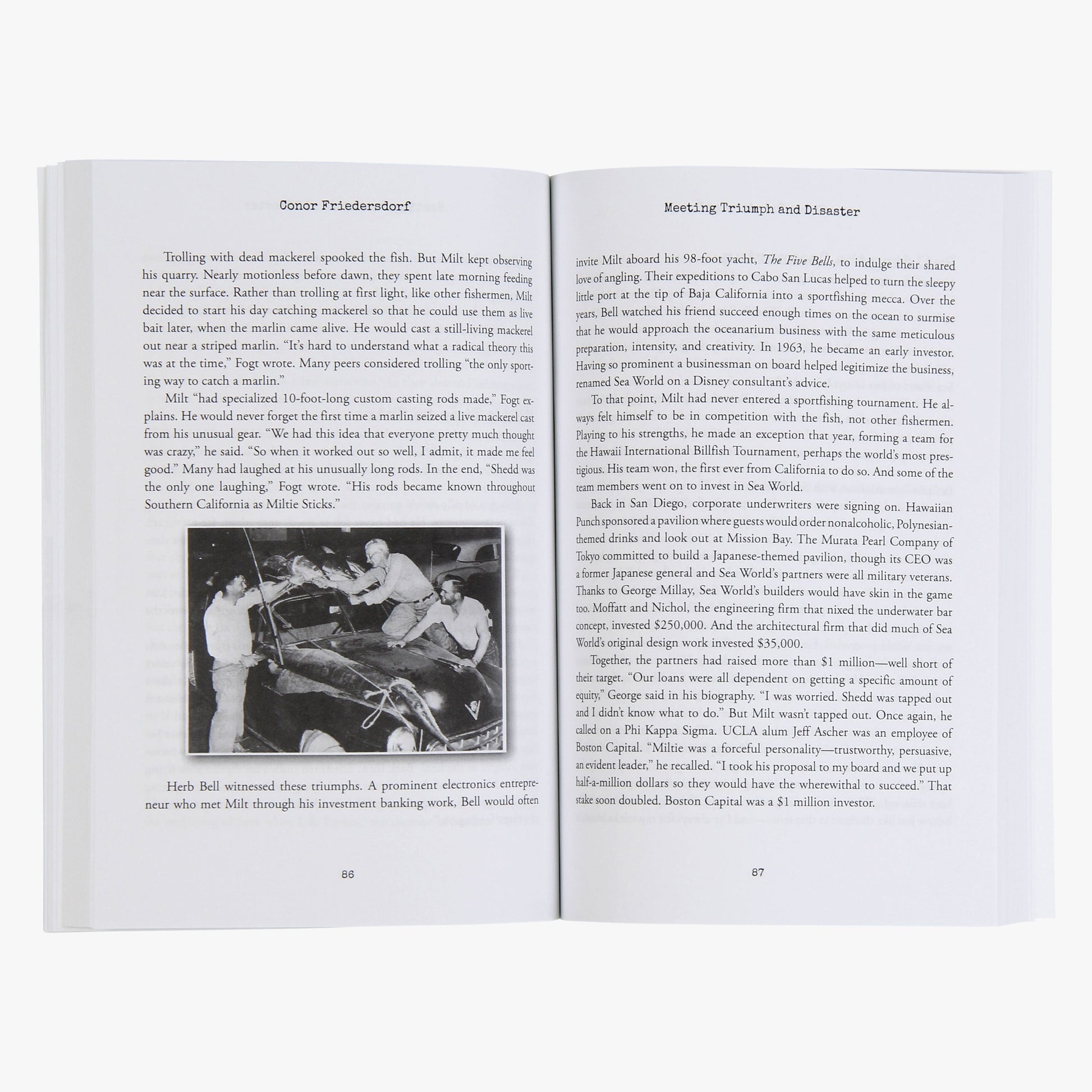 AFTCO Milt Shedd Book - Meeting Triumph and Disaster ASST