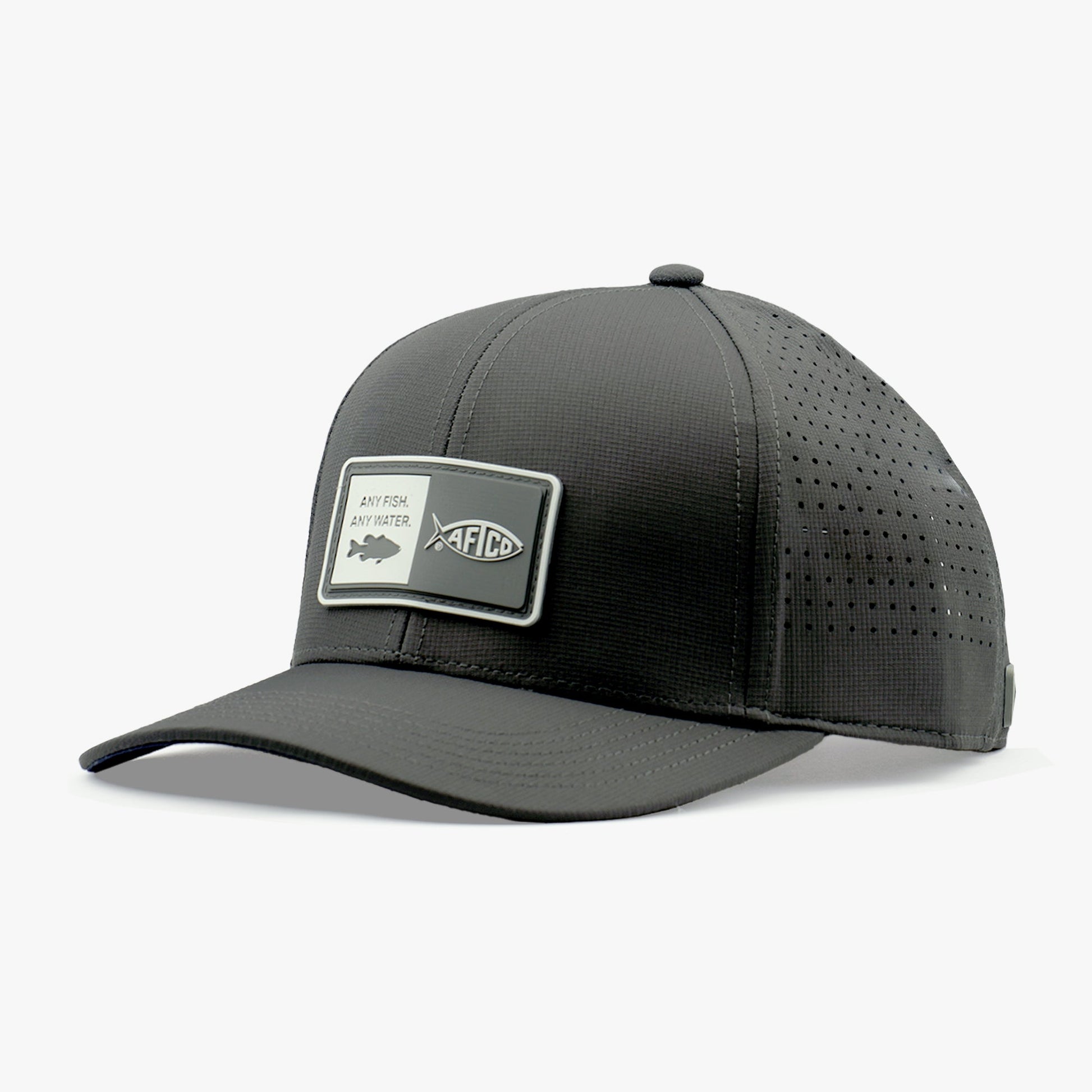 AFTCO Notorious Tech Fishing Hat Charcoal