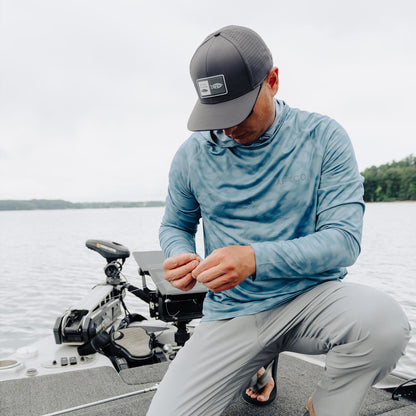 AFTCO Notorious Tech Fishing Hat Charcoal