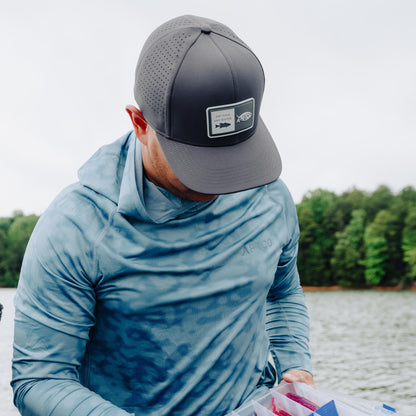 AFTCO Notorious Tech Fishing Hat Charcoal