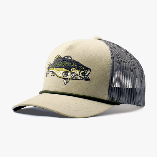 AFTCO Triad Fishing Trucker Hat Tan