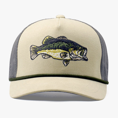 AFTCO Triad Fishing Trucker Hat Tan
