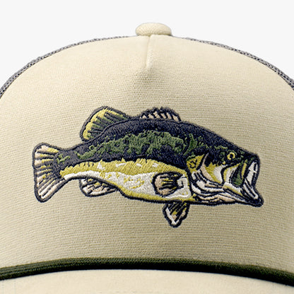 AFTCO Triad Fishing Trucker Hat Tan