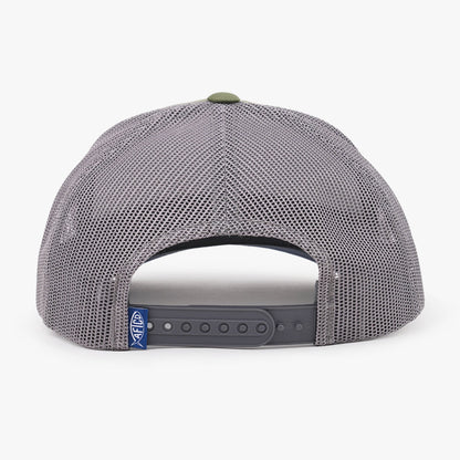 AFTCO Canton Fishing Trucker Hat Gray Heather