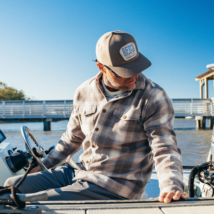 AFTCO Waterborne Trucker Hat Black