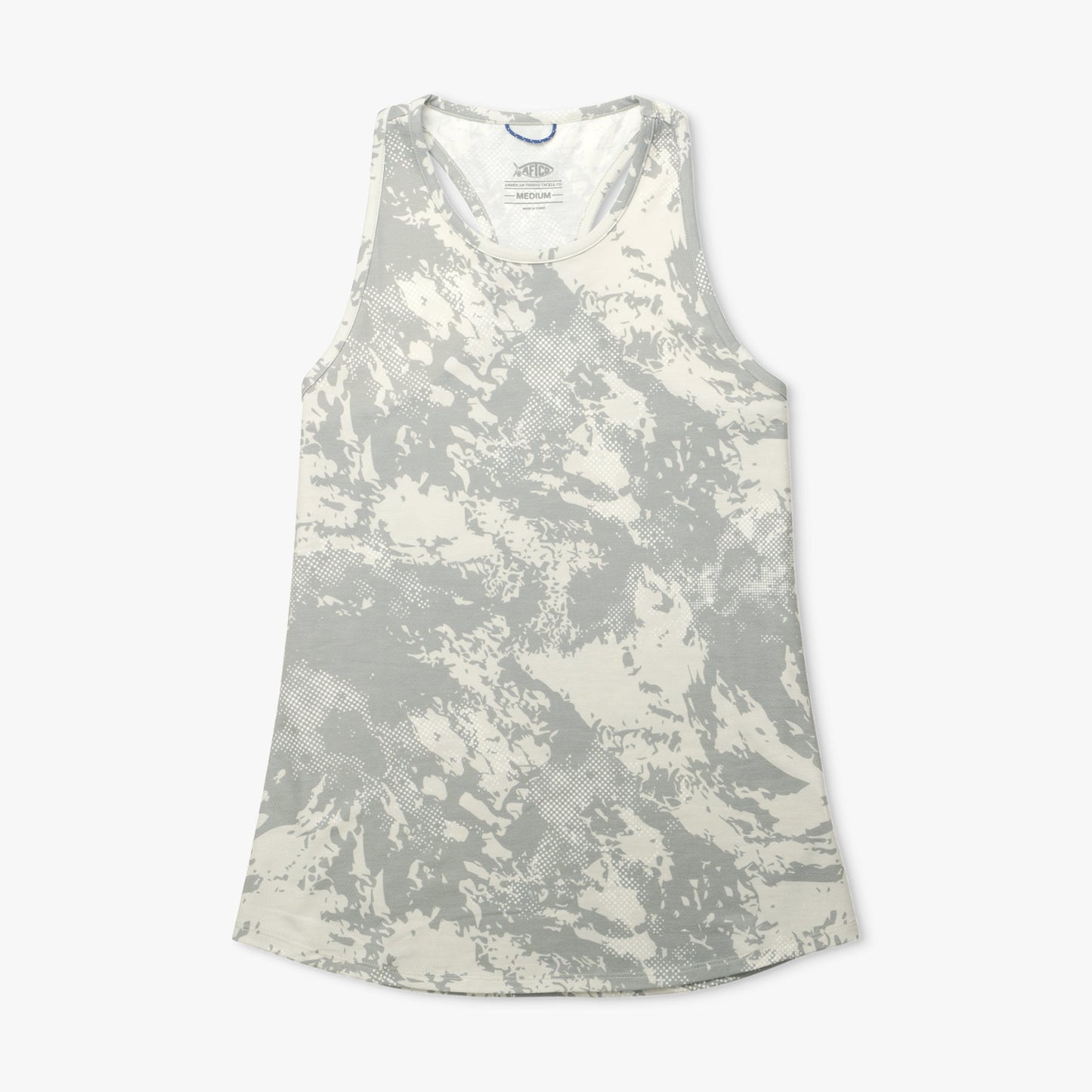 AFTCO AFTCO Ocean Bound Women's Fishing Tank Top Silver Storm Camo