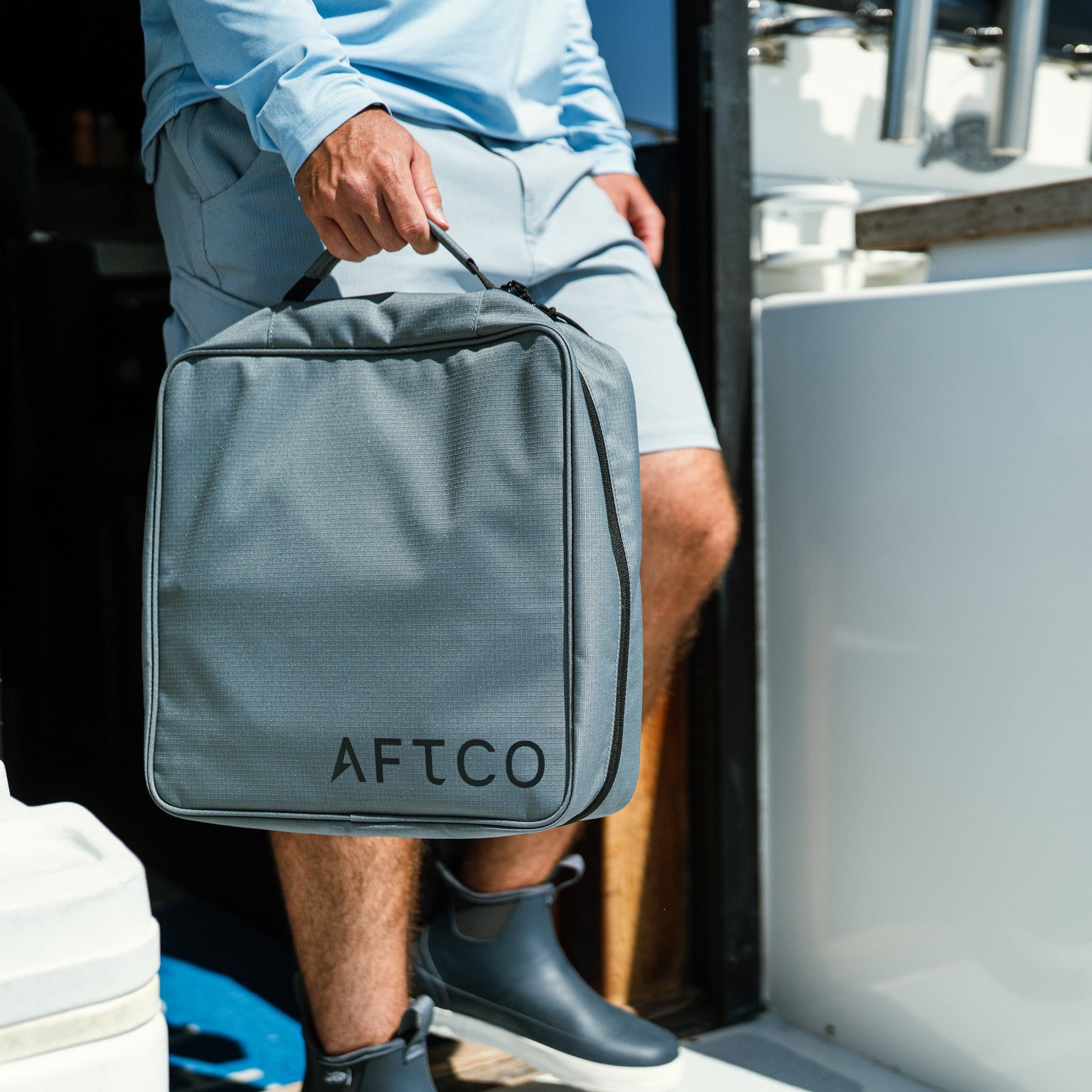 AFTCO Large Lure Binder Charcoal