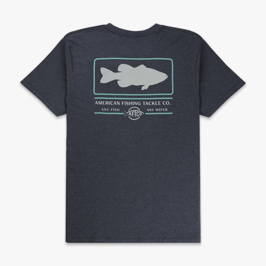 AFTCO Frontier SS Fishing T-Shirts Charcoal Heather