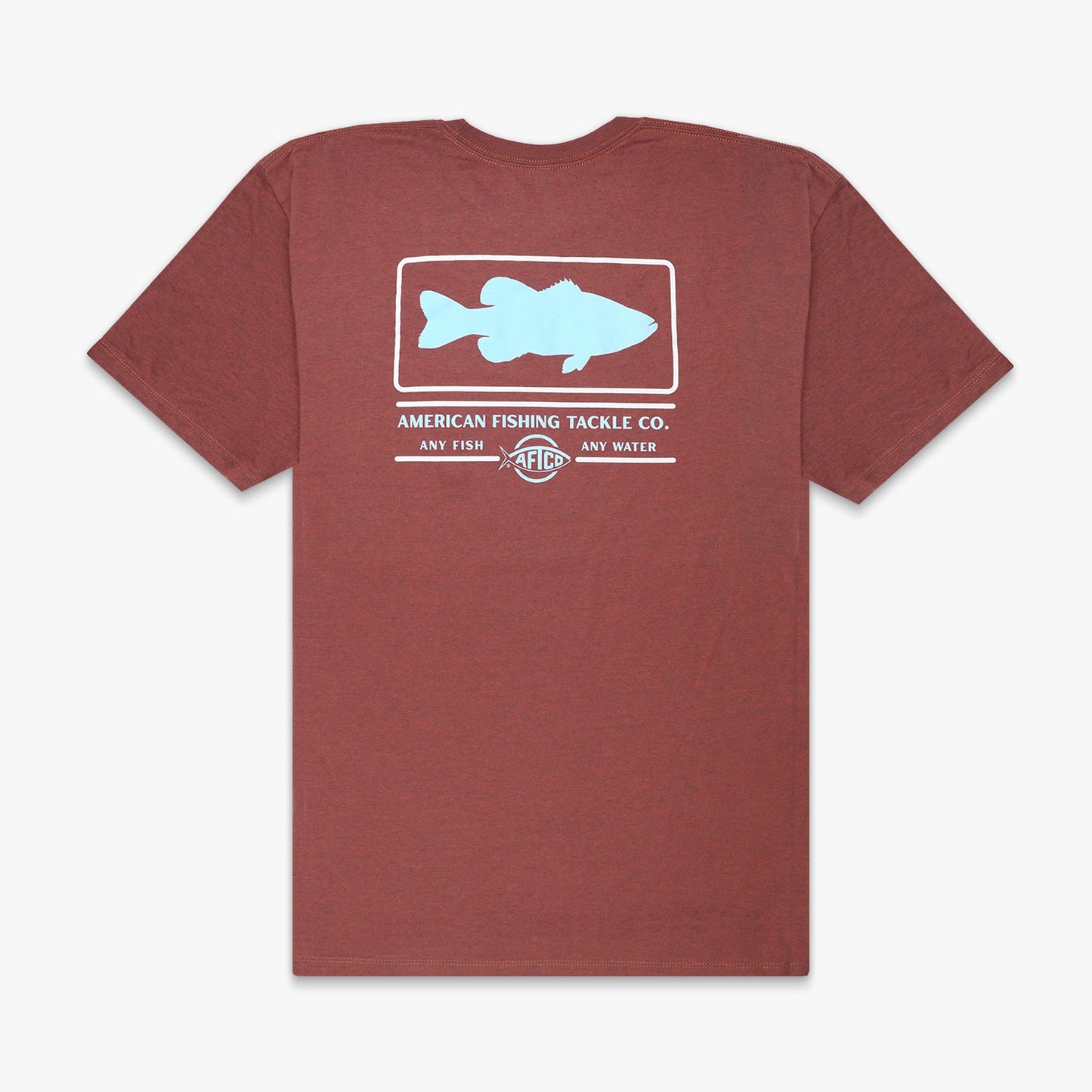 AFTCO Frontier SS Fishing T-Shirts Charcoal Heather