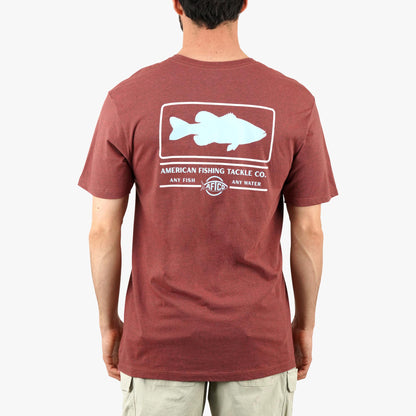AFTCO Frontier SS Fishing T-Shirts Charcoal Heather