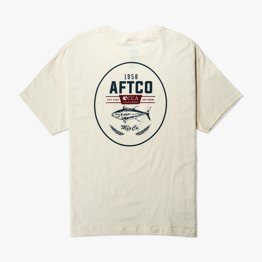 AFTCO AFTCO x CCA PCS SS T-Shirt Natural
