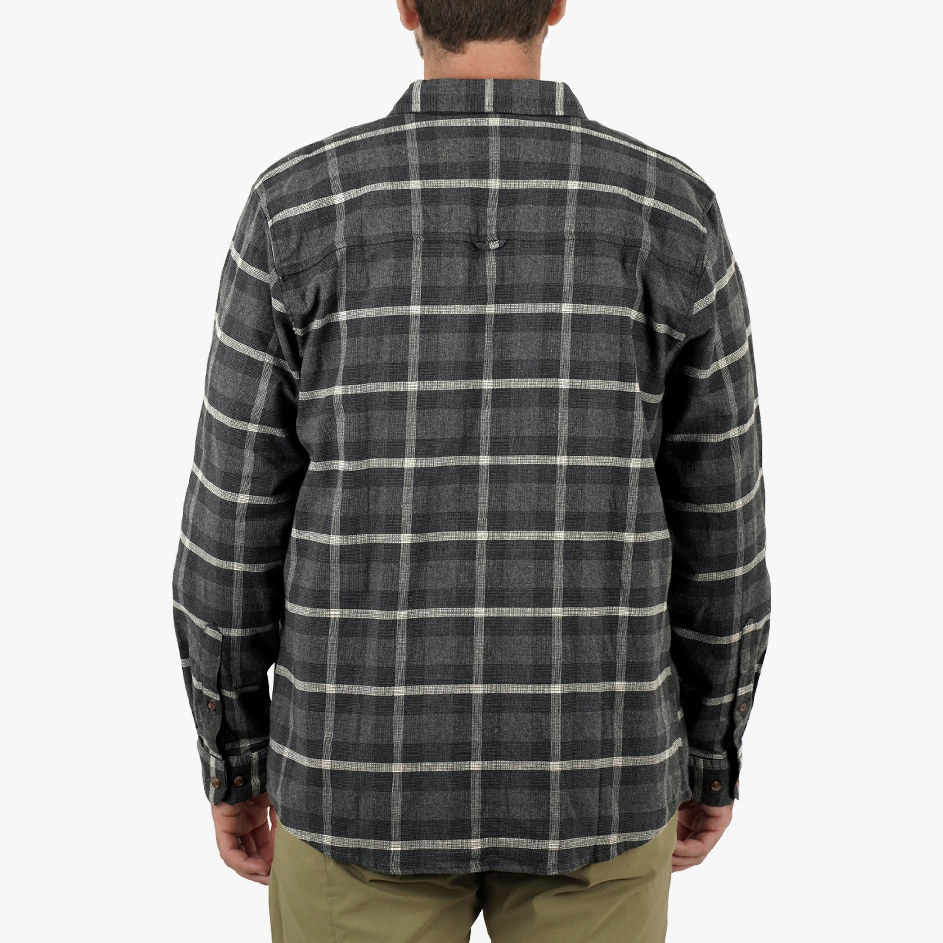 AFTCO Lager LS Flannel Shirt Redwood Burl