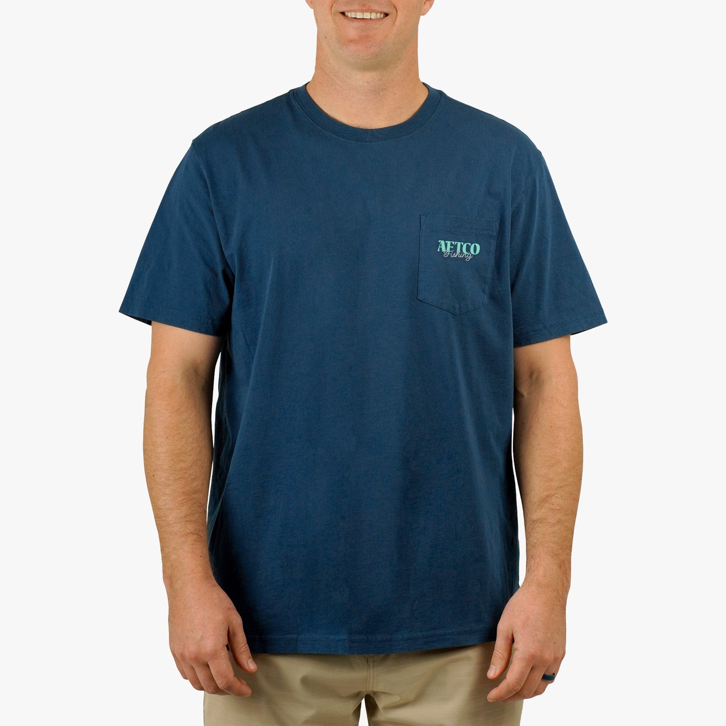 AFTCO Dreamer SS Boat T-Shirt Naval