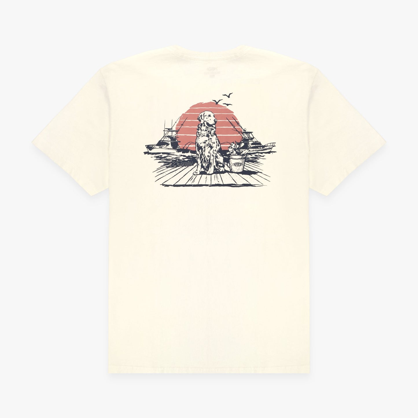 AFTCO Bucket SS Fishing Tee Shirt Clearwater