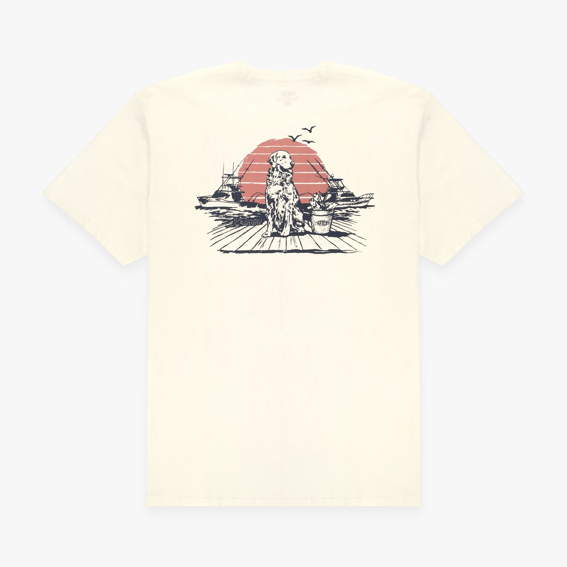 AFTCO Bucket SS Fishing Tee Shirt Clearwater