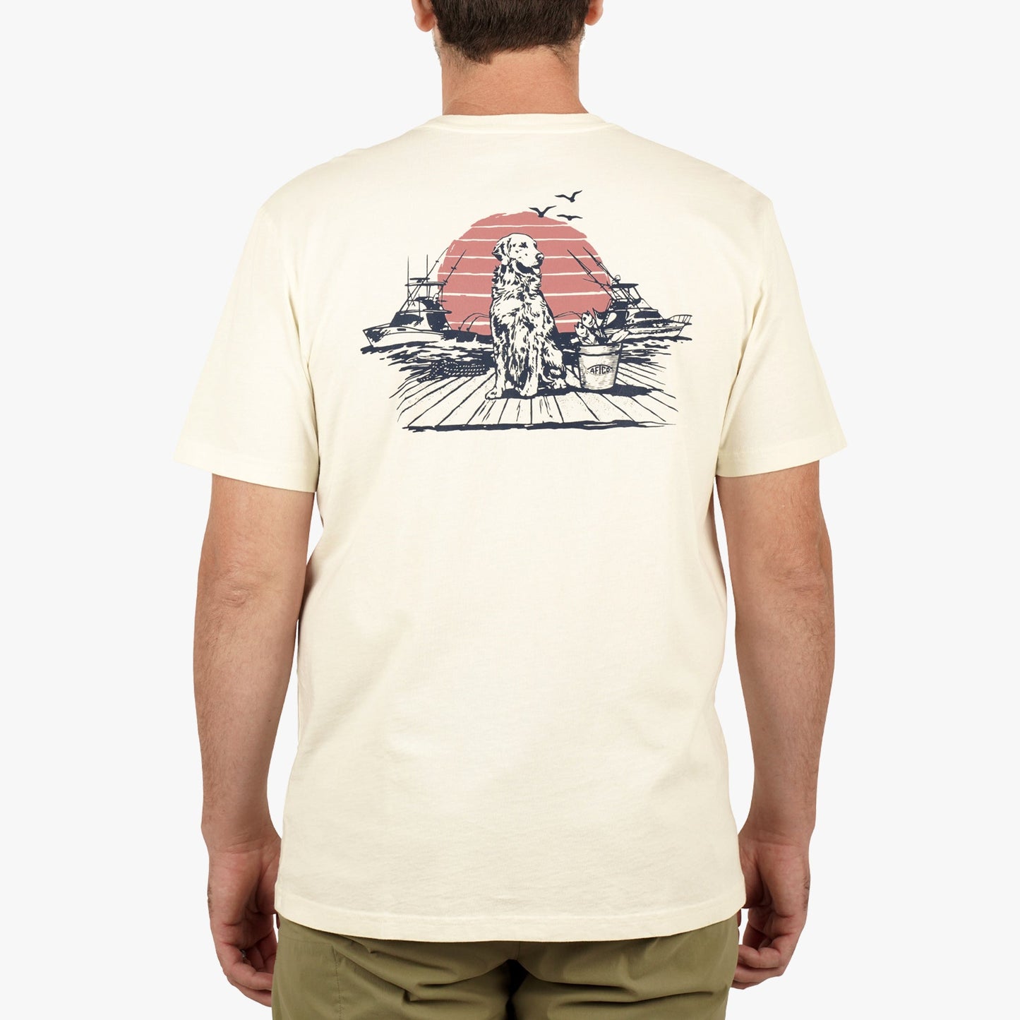 AFTCO Bucket SS Fishing Tee Shirt Clearwater
