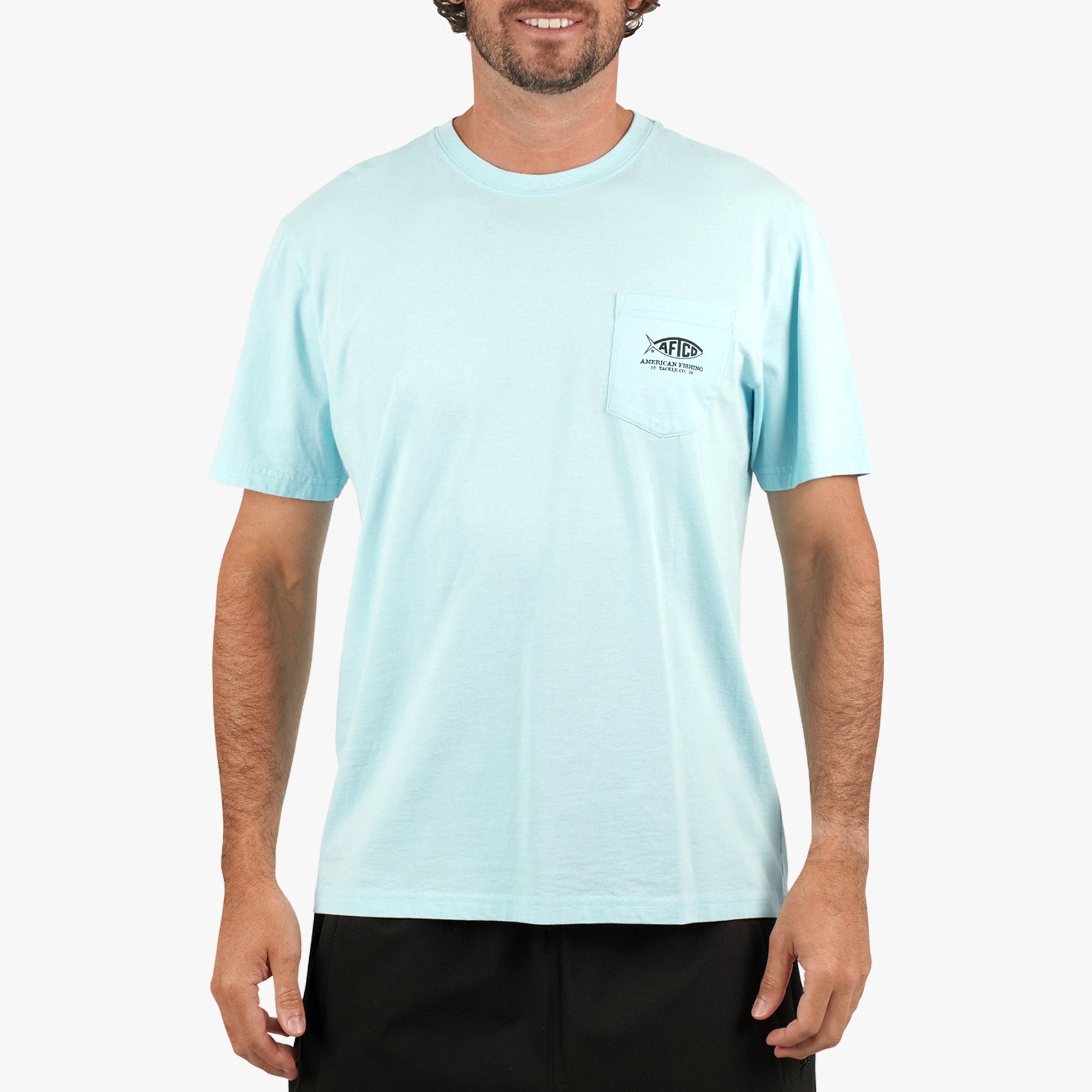 AFTCO Bucket SS Fishing Tee Shirt Clearwater
